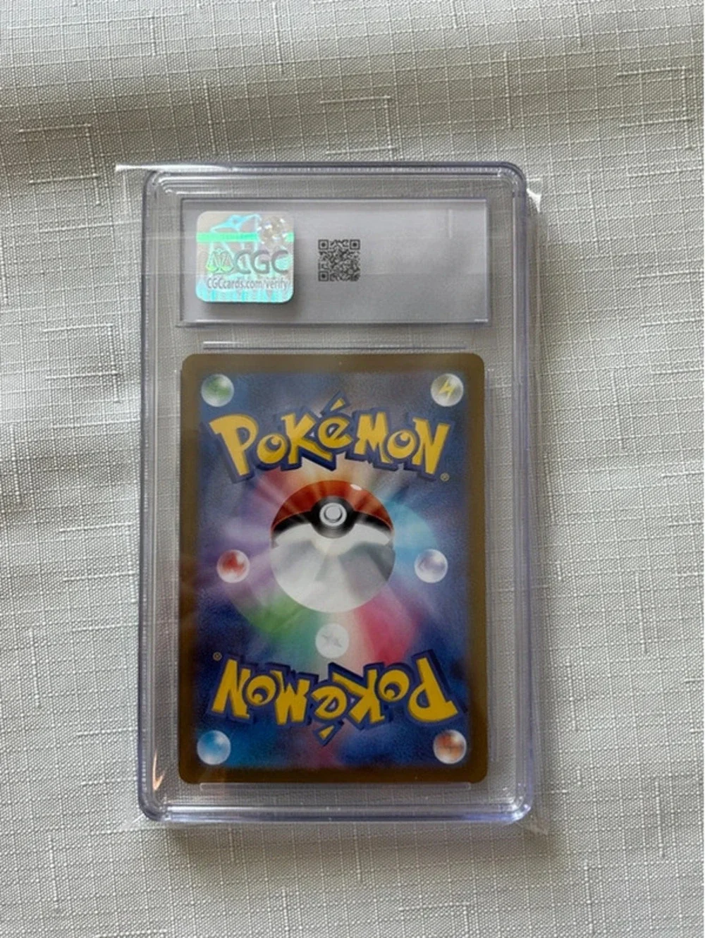 Pokemon TCG Ho-Oh V S11a Incandescent Arcana Holo CGC 8 055/068 Graded Slab